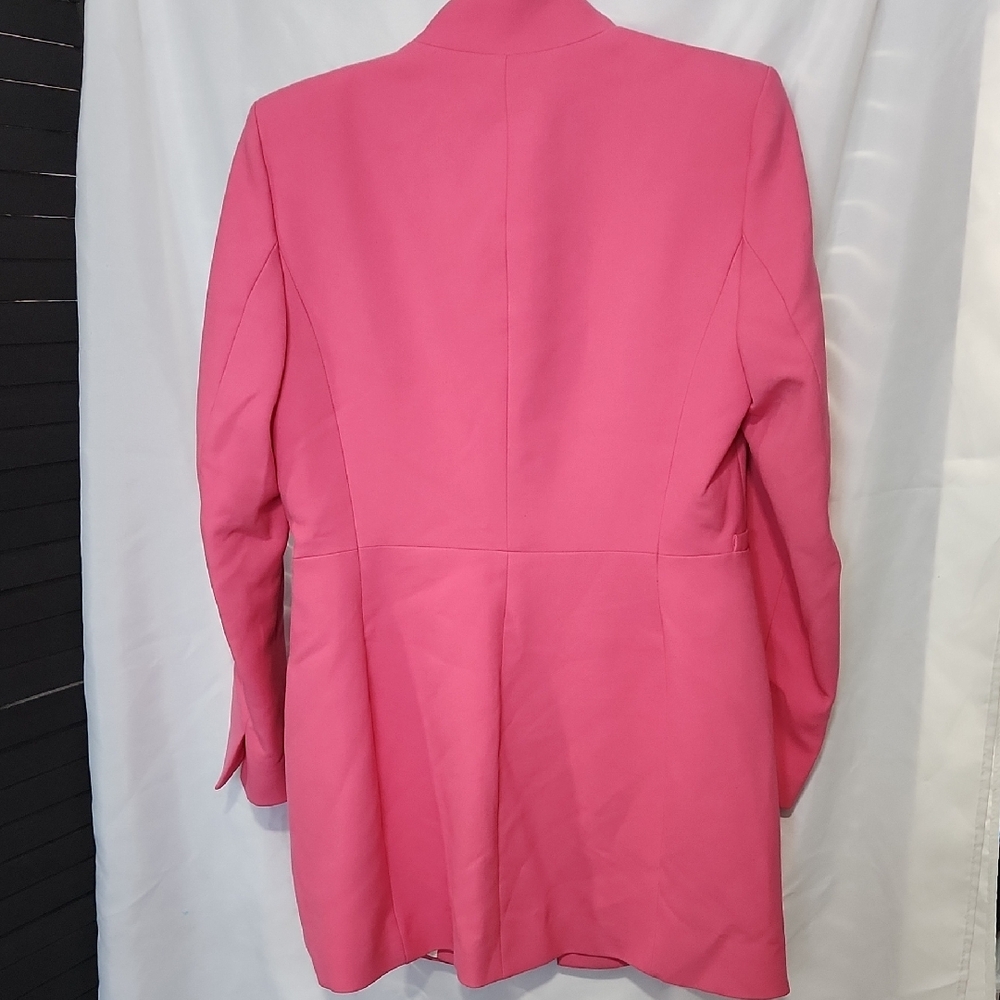 Zara Women's Vibrant Pink Blazer - Picture 3 of 4